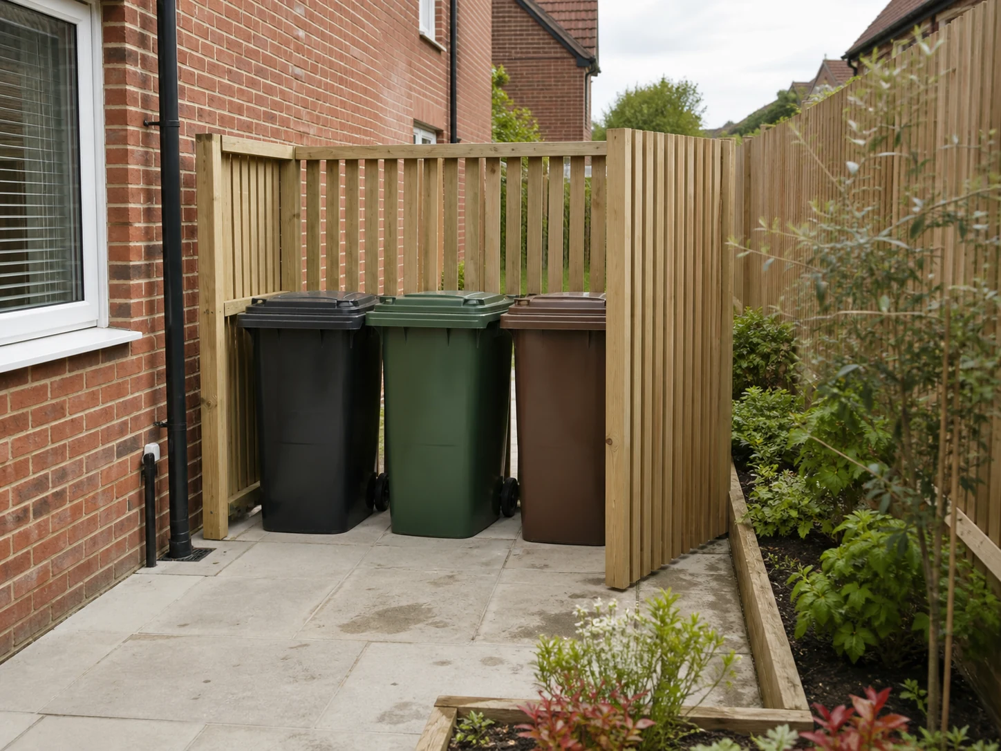 Wheelie bin screen ideas
